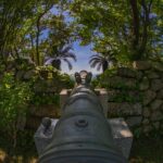 台場公園：当時の原型をはっきり残す薩英戦争根占砲台跡