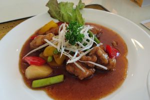 黒酢本舗　桷志田：黒酢本来の力を堪能できるレストラン　@福山