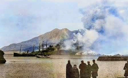 桜島大正大噴火