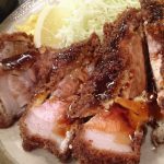 【天文館】とんかつ丸一：極厚黒豚に大満足！平日も開店前から行列が並ぶ名店　