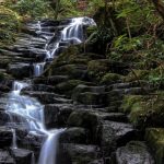 【薩摩川内市入来町】践祚滝：岩下仙峡にある階段状の美しい滝