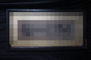 一般非公開！田上小学校秘蔵の西郷隆盛書の門札