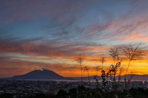 谷山神社：眺望や夜景がきれいな神社近辺はかつて親王の御所があった【鹿児島市谷山】