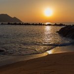 岸良海岸から見る日の出と美しい海辺【肝付町】