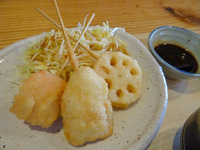 串かつにしやんでランチしてきました