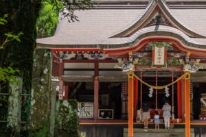 花尾神社と大平の棚田で夏の風景を探しに